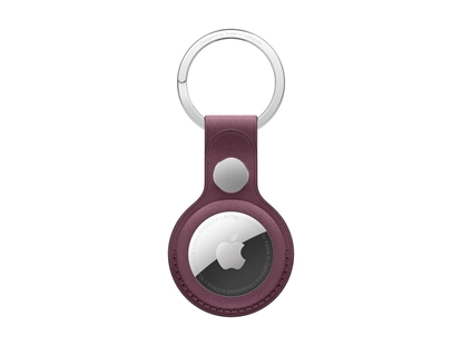 Picture of AirTag FineWoven Key Ring - Mulberry