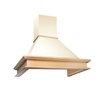 Picture of Akpo WK-4 Rustica 60 Cooker hood Wall-mounted Beige, Wood