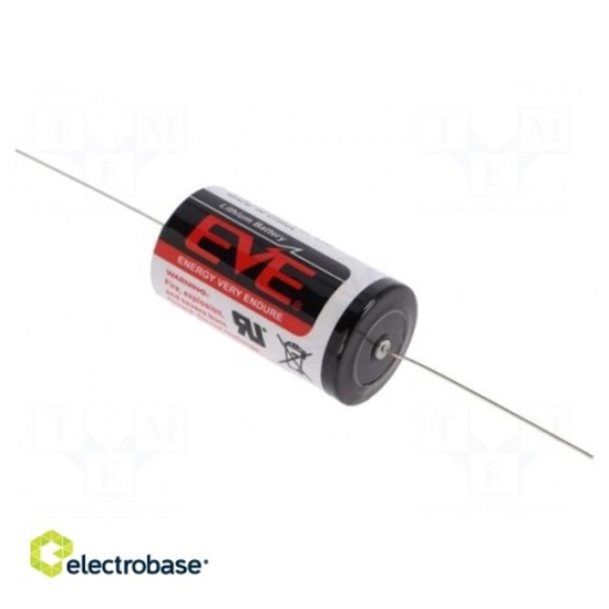 Picture of Akumulators: litija | 3,6 V | C| 8500 mAh | neuzlādējams | Ø26x50mm