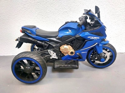 Picture of Akumuliatorinis motociklas T1100/N - 6 V, mėlynas