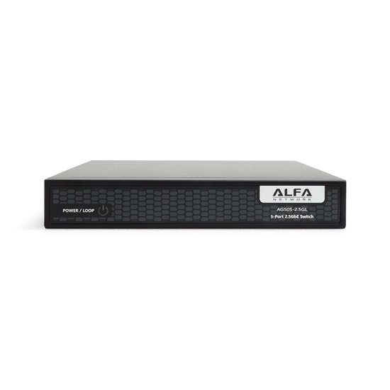 Picture of Alfa 5-Port Ethernet Switch 2.5 Gbps