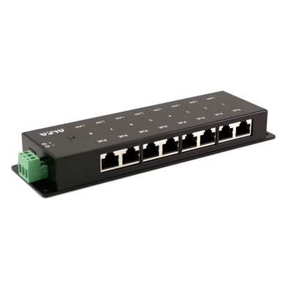 Attēls no Alfa 8-Port Passive PoE Injector Gigabit