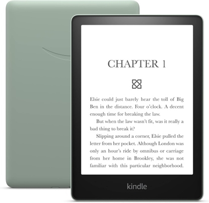 Изображение Amazon Kindle Paperwhite eBook Reader 6.8'', 16GB, 11th Gen, Agave Green