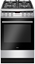 Изображение Amica 57GcES3.33HZpTaA(Xx) Freestanding cooker Gas Stainless steel A