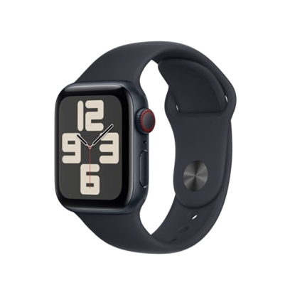 Attēls no Apple Watch SE 2nd Gen Smart watch GPS 40mm Midnight Aluminum Case/Midnight Sport Band S/M