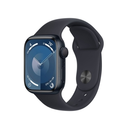 Изображение Apple Watch Series 9 Smart watch GPS 41mm Midnight Aluminum Case/Midnight Sport Band M/L
