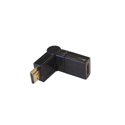 Picture of ART ADAPTER HDMI female/HDMI male rotating 360 degrees oem