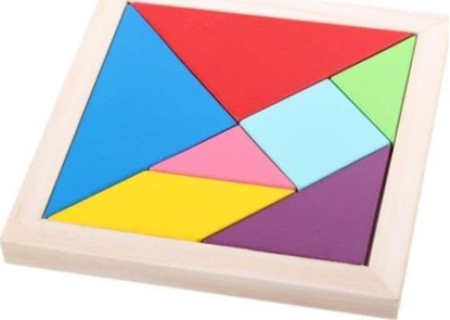 Picture of ASKATO Wooden Jigsaw Puzzle - Tangram