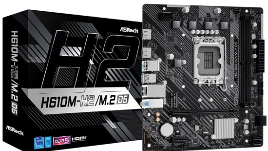 Picture of ASRock H610M-H2/M.2 D5 motherboard
