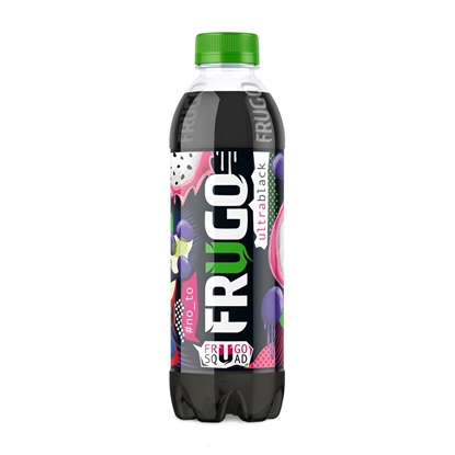 Attēls no Augļu sulas dzēriens FRUGO, UltraBlacka, 500 ml, PET (DEP)