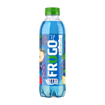 Attēls no Augļu sulas dzēriens FRUGO, UltraBlue, 500 ml PET (DEP)