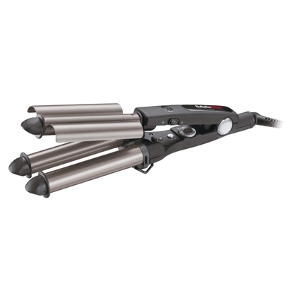 Attēls no BaByliss TRIPPLE WAVER Curling iron Warm Black 125 W 106.3" (2.7 m)