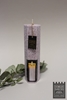 Изображение Baltic Candles "Lace Candle" Kristālstearīna cilindrs / degšanas laiks 23h (50x150mm) Olive