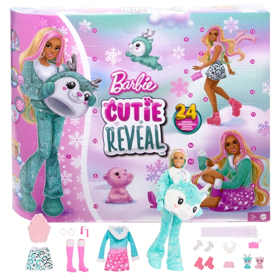 Изображение Barbie Cutie Reveal Advent Calendar
