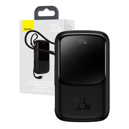 Attēls no Baseus Qpow PRO Powerbank with cable 10 000mAh 22.5W