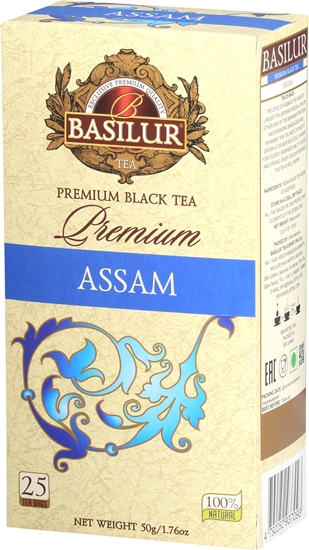 Picture of Basilur Premium Collection Assam melnā tēja 25 paciņas 25x2g 50g