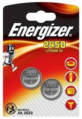 Attēls no BAT2450.E2; CR2450 baterijas 3V Energizer litija 2450 iepakojumā 2 gb.