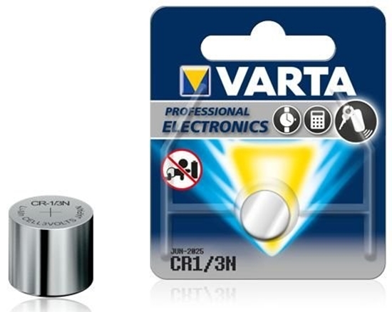 Picture of BATN13.V1; CR1/3 baterijas Varta litija 2L76/6131 iepakojumā 1 gb.