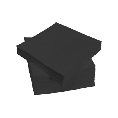 Picture of Bāra salvetes LENEK melnas, 33x33cm, 1 sl., 400gab