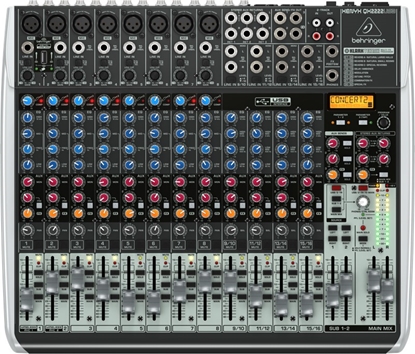 Picture of Behringer QX2222USB audio mixer 22 channels