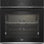 Attēls no Beko b300 BBIR13300XC oven 72 L A Black, Stainless steel