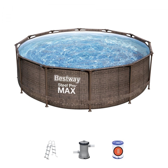 Изображение Bestway Pro Max Deluxe 56709 Swimming Pool 366 x 100cm