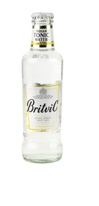 Attēls no Bezalkoholisks dzēriens BRITVIC Tonizējošais ūdens ar saldinātājiem, mazkaloriju, stiklā, 0.2l