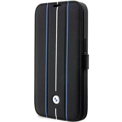 Picture of BMW BMBKP14L22RVSK Magnetic Book Case for Apple iPhone 14 Pro