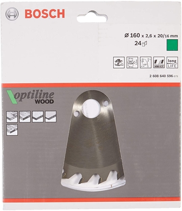 Изображение Bosch Optiline Wood Circular Saw Blades