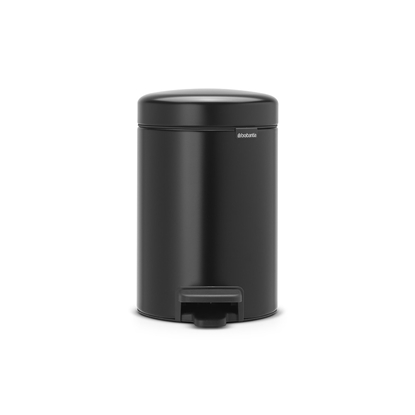 Attēls no BRABANTIA atkritumu tvertne ar pedāli NewIcon  3 l  Matt Black 113321