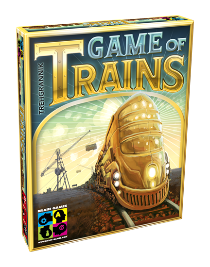 Picture of Brain Games Game of trains Board Game