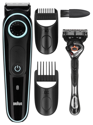 Picture of Braun Beard Trimmer | BT3341 | Cordless and corded | Number of length steps 39 | Black