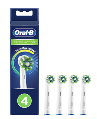 Attēls no Braun EB50-4 Electric Toothbrush Tip 4 pcs.