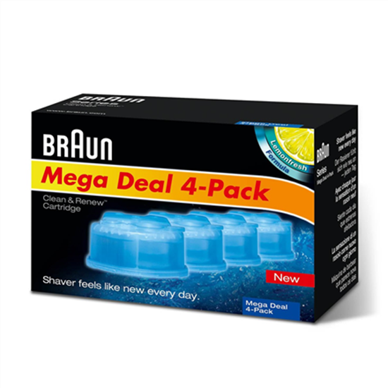 Picture of Braun Replaceable Cartridges with Cleaning Liquid Shavers