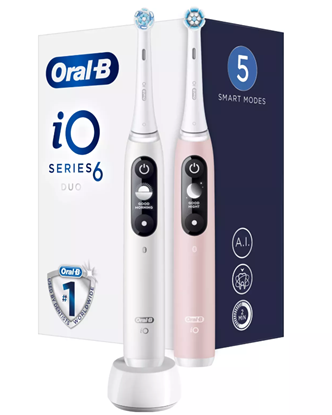Attēls no Braun Oral-B iO6 Duo Pack Electric Toothbrush