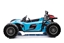 Picture of Buggy Racing 5 dvivietis elektromobilis, mėlynas