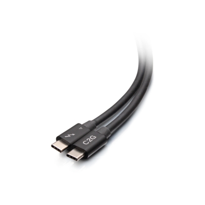 Picture of C2G 2.5ft (0.8m) Thunderbolt™ 4 USB-C® Cable (40Gbps)