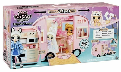 Picture of Caravan for dolls MGA NA! NA! NA! SURPRISE KITTY-CAT CAMPER 575672 Pink