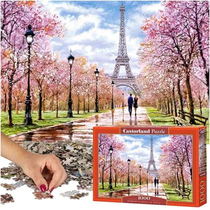 Attēls no Castorland Romantic Walk In Paris Puzzle 1000 pcs.