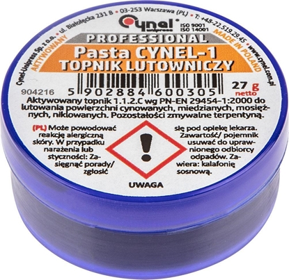 Attēls no Cynel Topnik do lutowania mikkiego 27 g