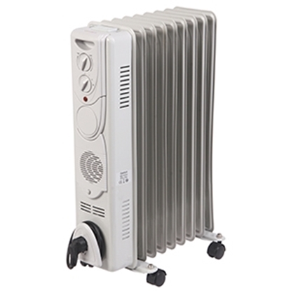 Attēls no Comfort eļlas radiators ar ventilatoru. 2000W C309-9V