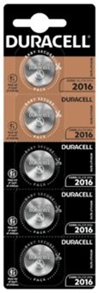 Picture of CR2016 baterijas 3V Duracell litija DL2016 iepakojumā 5 gb.