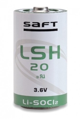Изображение D baterija 3.6V SAFT LiSOCl2 LSH 20 iepakojumā 1 gb.