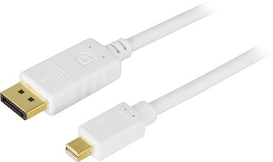 Picture of Kabelis DELTACO DisplayPort to Mini Display Port ,Ultra HD in 30Hz,2m,white
