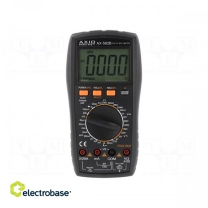 Picture of Digital multimeter; LCD 3,5 digit 28mm, with a backlit; 3V