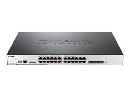 Attēls no D-Link DWS-3160-24PC network switch Managed L2+ Power over Ethernet (PoE) 1U