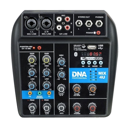 Attēls no DNA Professional MIX 4U - analogue audio mixer