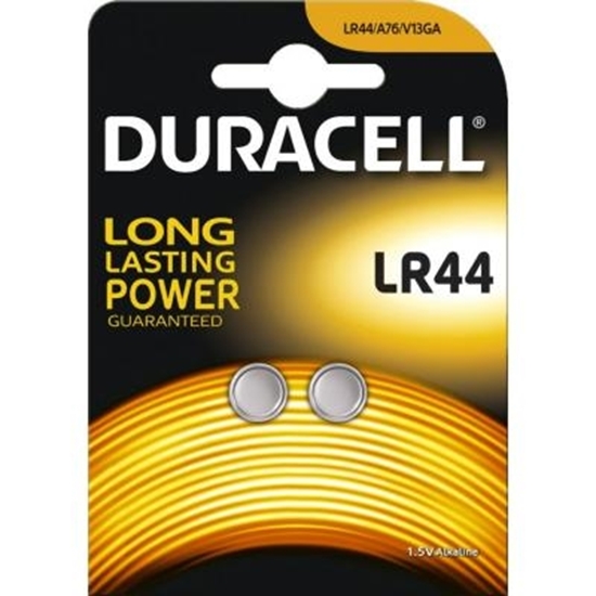 Picture of Duracell LR44 baterijas blistera iepakojums (2 gab.)