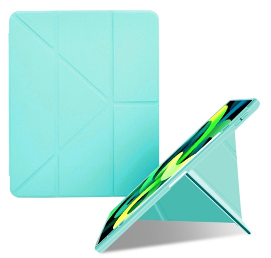 Picture of ENKAY Tablet Origami maks ar stendu priekš Apple iPad Pro 11" (2018) Cyan