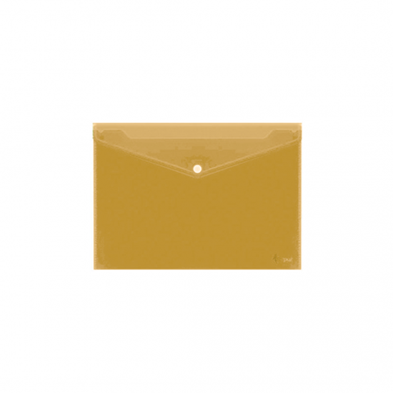 Picture of Envelope with print Forpus, A4, plastic, yellow, transparent